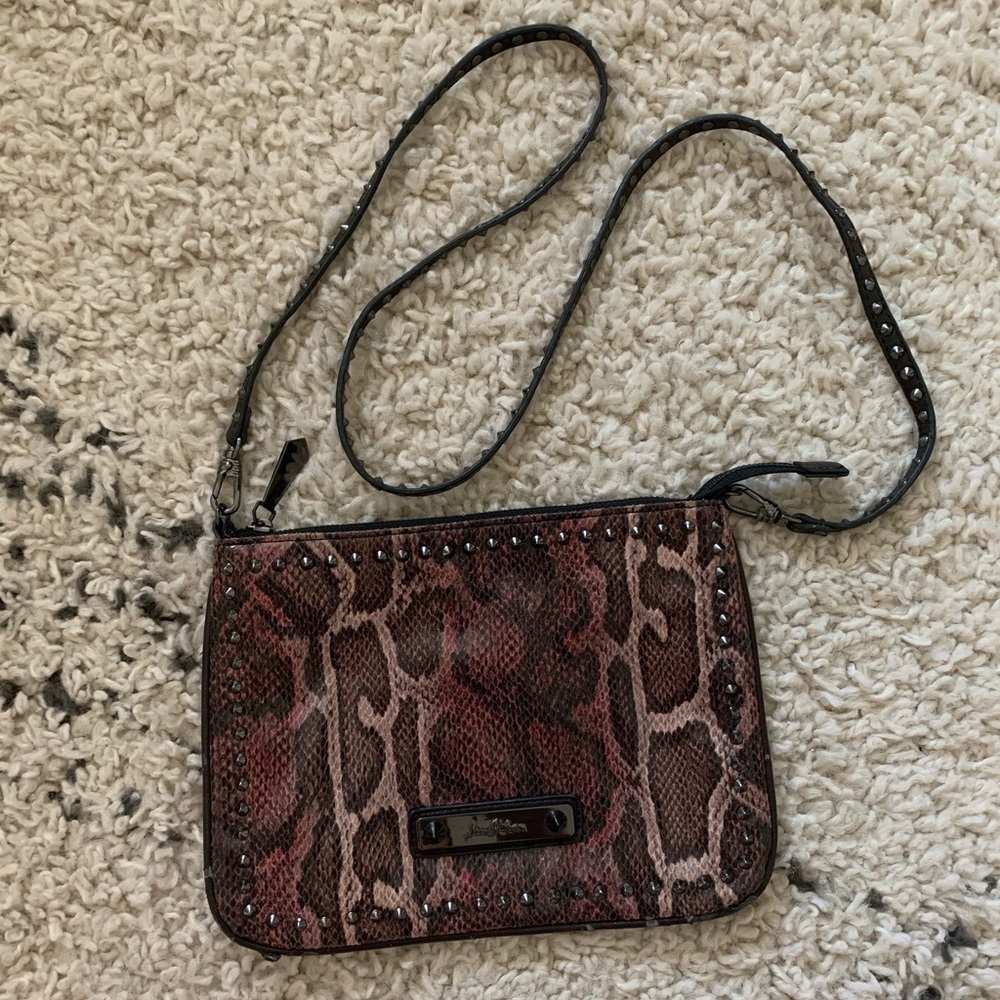 ✨Sam Edelman Snakeskin Cross Body Bag✨